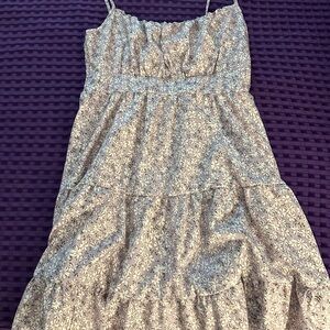 Floral Purple Dress